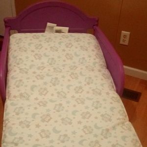 A children's bed for a girl